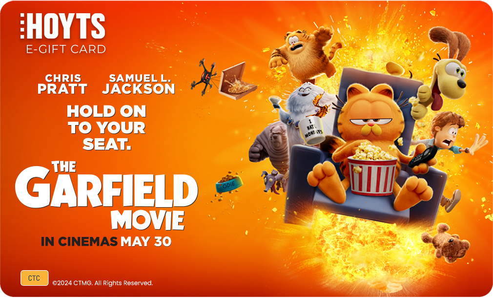 The Garfield Movie EGift Card Hoyts Gift Shop AU