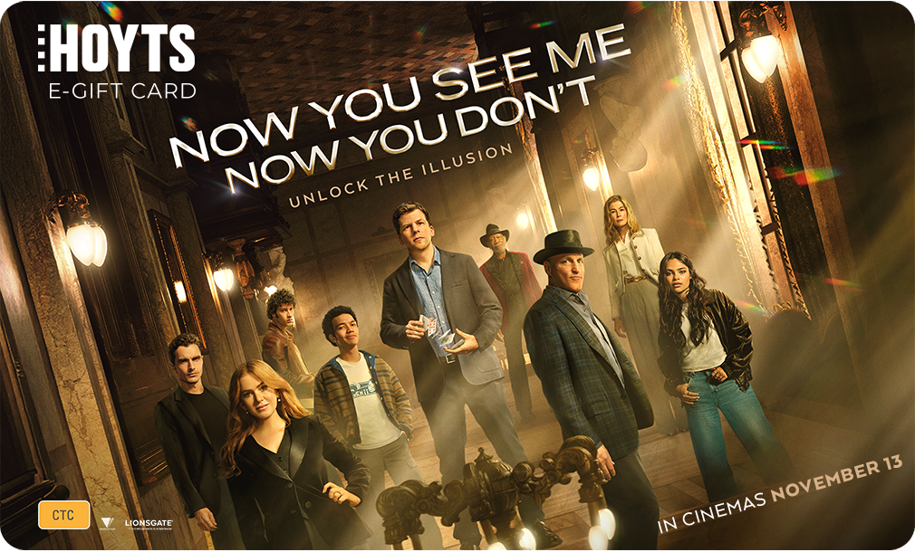 Now You See Me Now You Don't E-Gift Card
