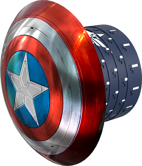 Captain America Collapsable Shield - Exclusive to HOYTS