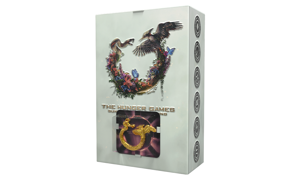 (PREORDER) The Hunger Games: Sunrise on the Reaping Tin with Keyring