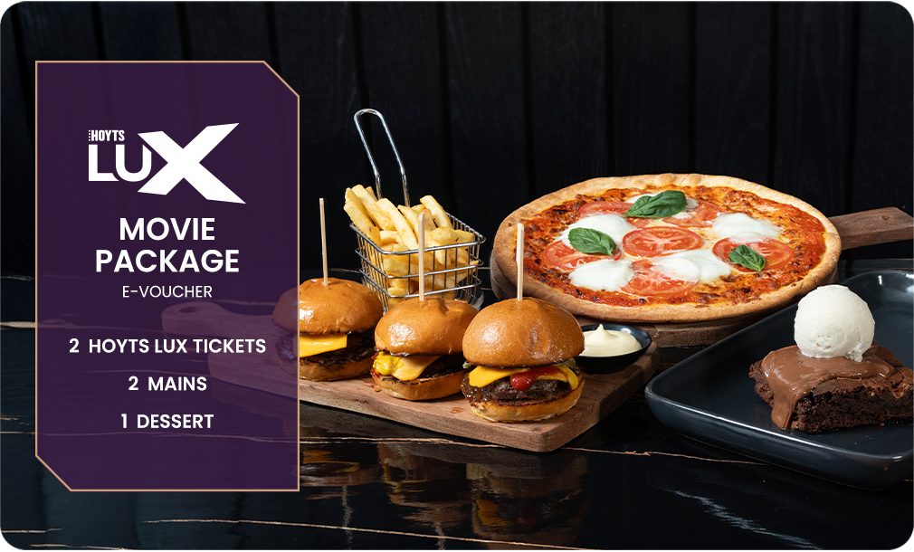 HOYTS LUX Movie, Dinner & Dessert for Two