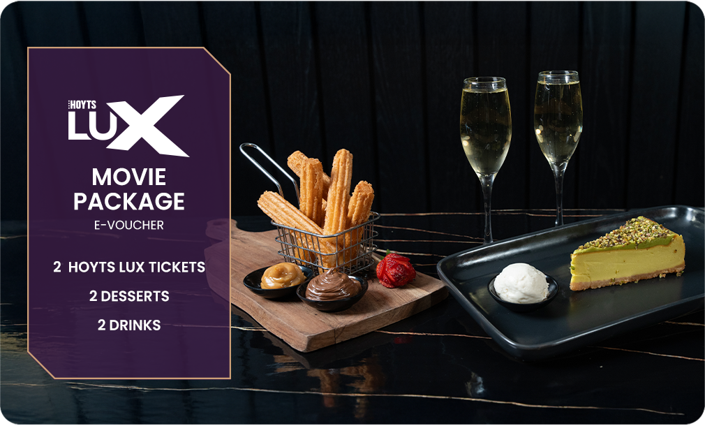 HOYTS LUX Movie, Drinks & Desserts for Two