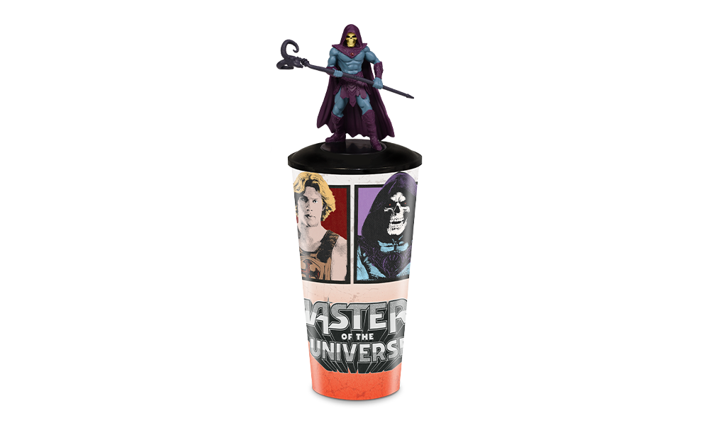Masters of The Universe Cup with Skeletor Topper Lid