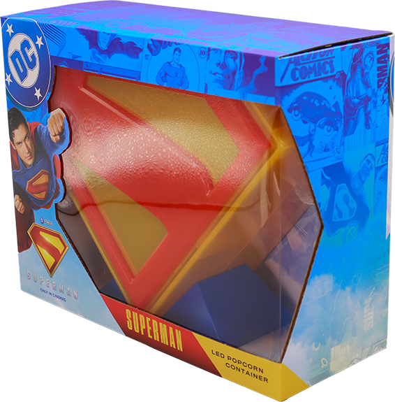 Superman LED Popcorn Container - Exclusive to HOYTS