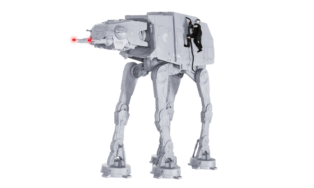 Star Wars: The Mandalorian and Grogu AT-AT Container