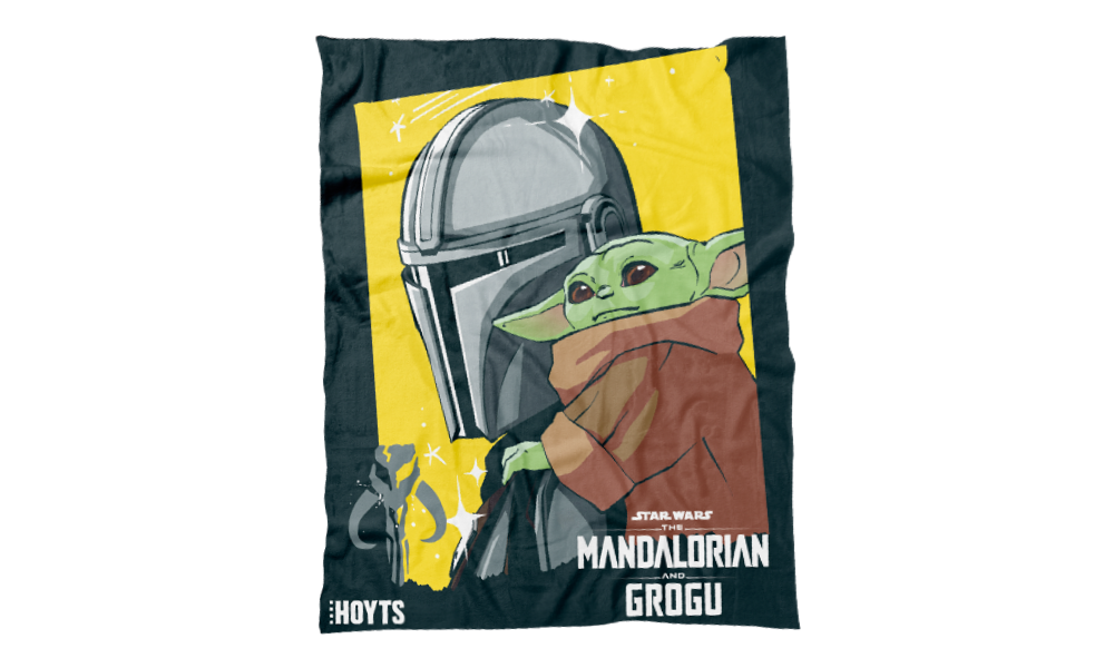 Mandalorian and Grogu Blanket