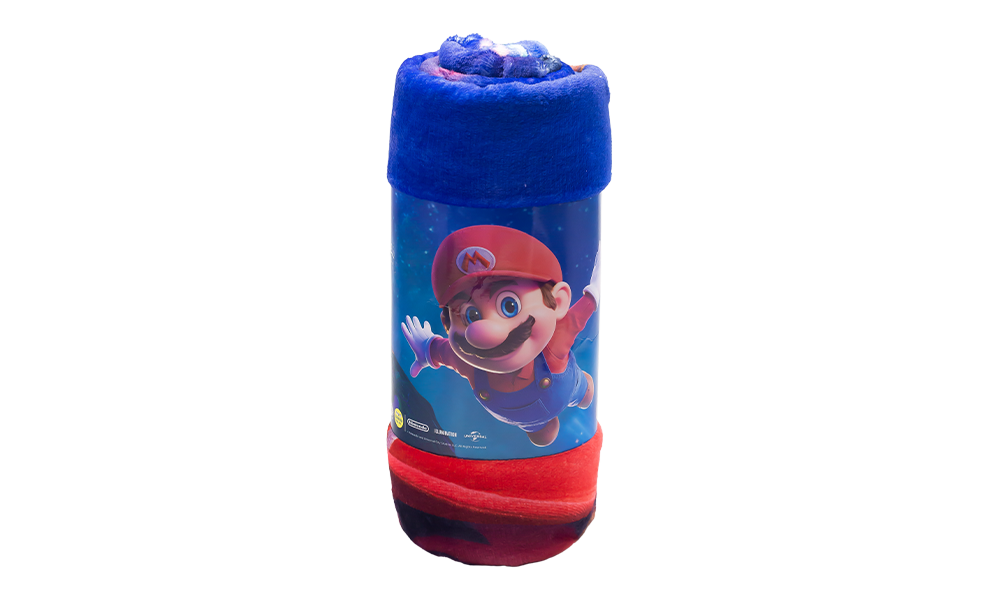 Super Mario Galaxy Movie Blanket