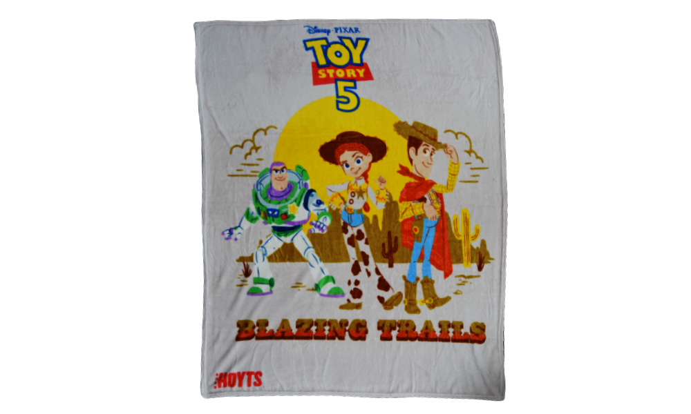 Toy Story 5 Blazing Trails Blanket