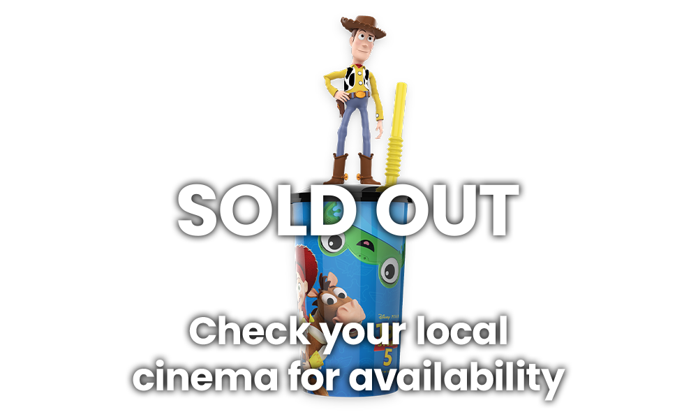 Toy Story 5 Woody Topper Cup
